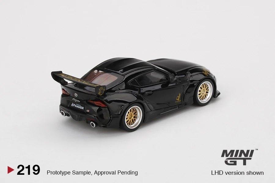 2021 Pandem Toyota GR Supra V1.0 Black Black: Image 4