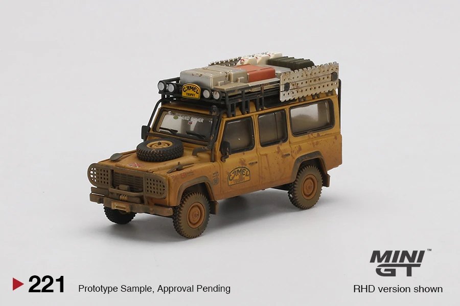 2021 Land Rover Defender 110 Team UK 1989 Camel Trophy Winner Dirty Version: Image 3