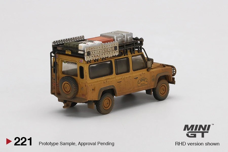 2021 Land Rover Defender 110 Team UK 1989 Camel Trophy Winner Dirty Version: Image 4