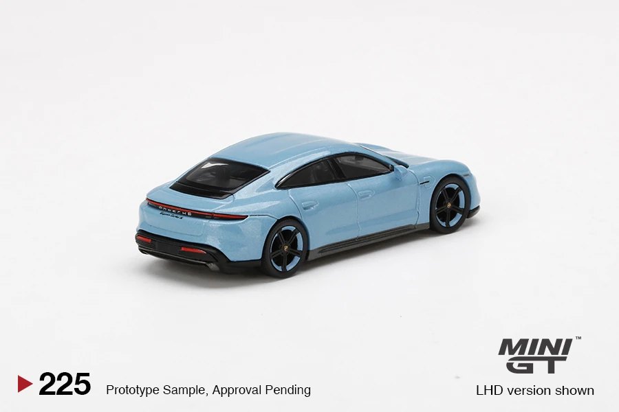 2021 Porsche Taycan Turbo S Frozen Blue Metallic Blue: Image 4