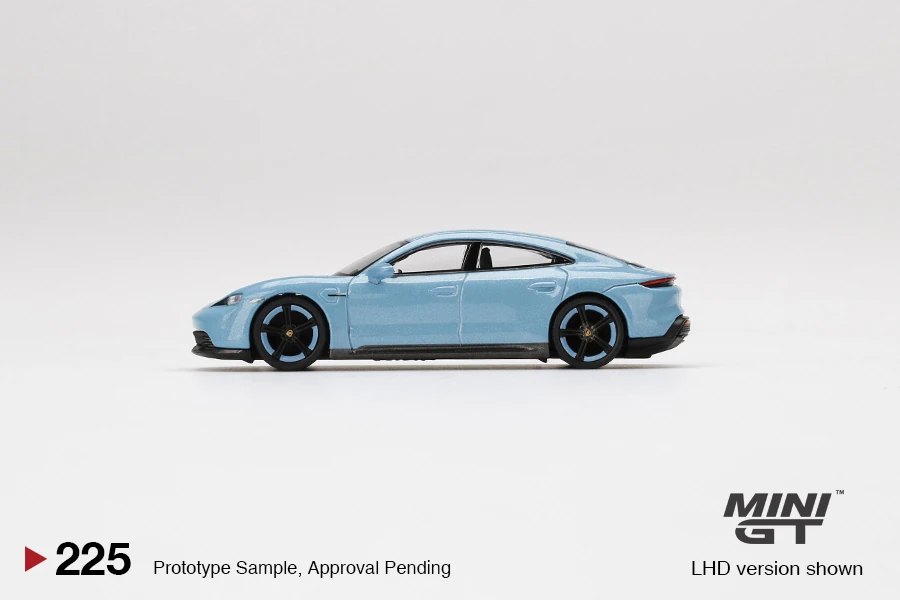 2021 Porsche Taycan Turbo S Frozen Blue Metallic Blue: Image 2
