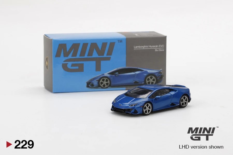 Hot Wheels Lamborghini Huracán EVO Blu Eleos