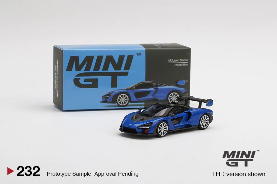Hot Wheels McLaren Senna Antares Blue