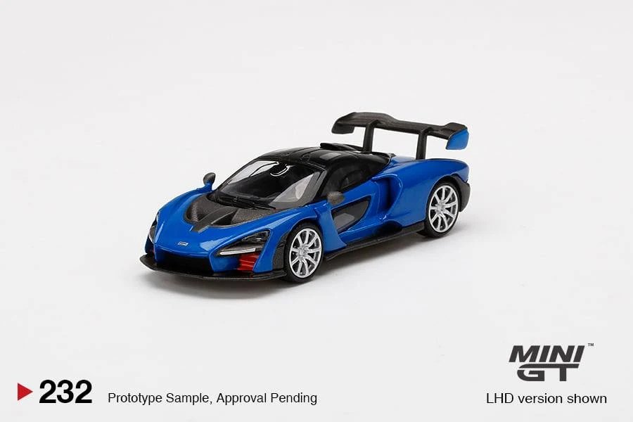 2021 McLaren Senna Antares Blue Blue: Image 3