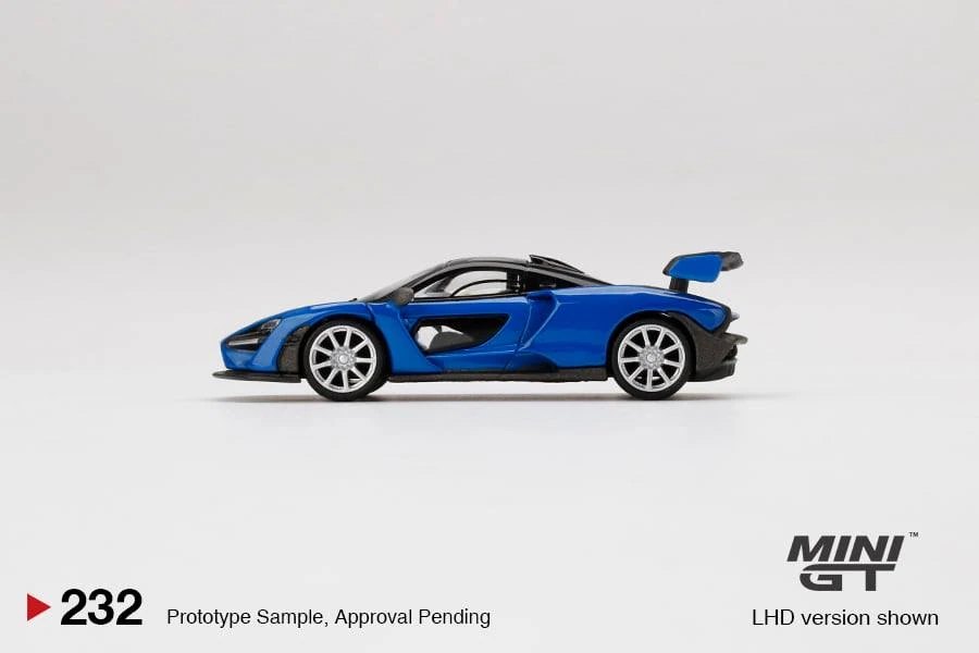 2021 McLaren Senna Antares Blue Blue: Image 2