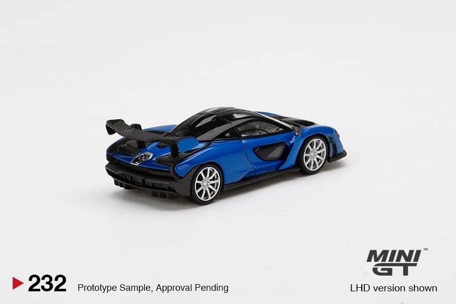 2021 McLaren Senna Antares Blue Blue: Image 4