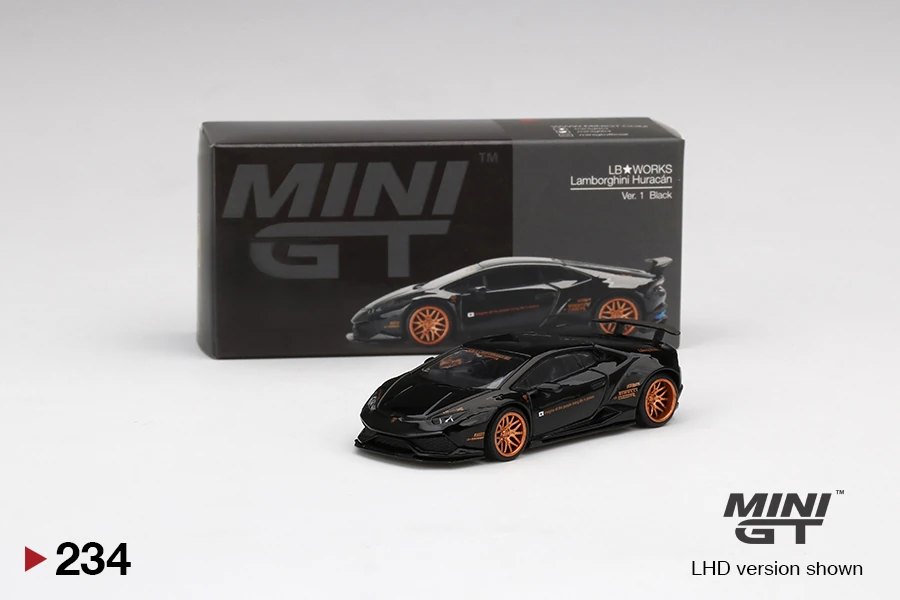 Hot Wheels LB★WORKS Lamborghini Huracán ver.1 Black