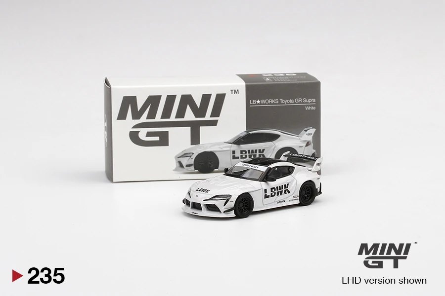 Hot Wheels LB★WORKS Toyota GR Supra White