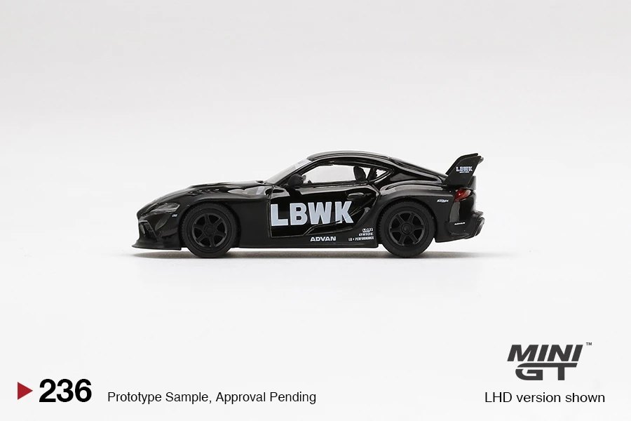 2021 LB★WORKS Toyota GR Supra Black Black: Image 2