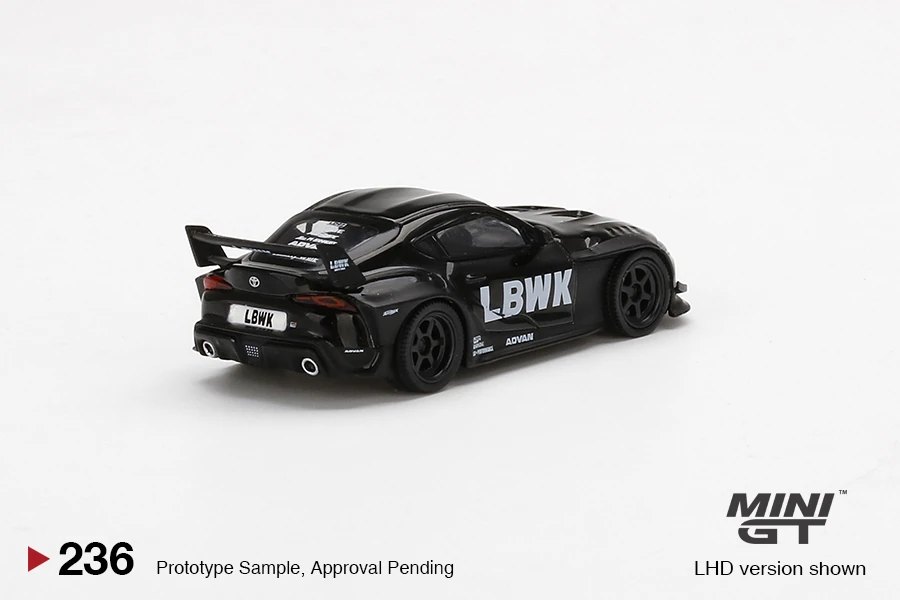 2021 LB★WORKS Toyota GR Supra Black Black: Image 4