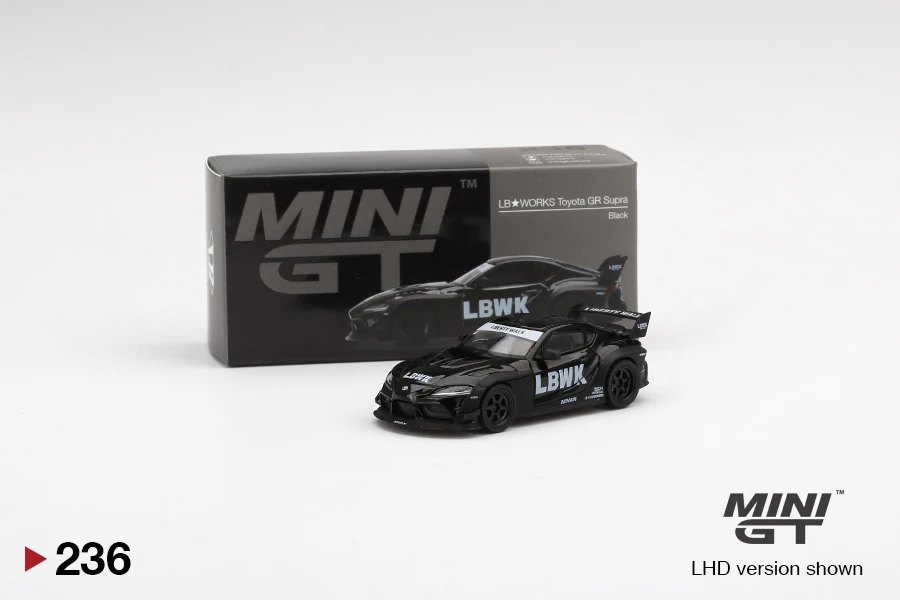 Hot Wheels LB★WORKS Toyota GR Supra Black