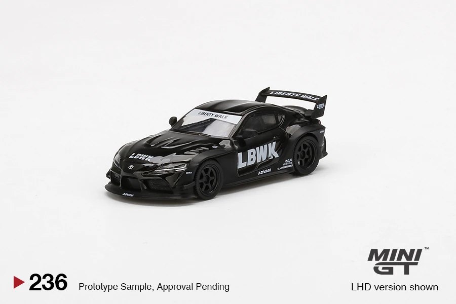 2021 LB★WORKS Toyota GR Supra Black Black: Image 3