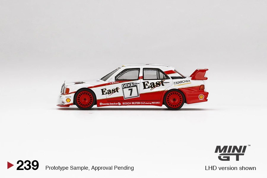 2021 Mercedes-Benz 190E 2.5-16 Evolution II #7 "East" 1991 DTM: Image 2