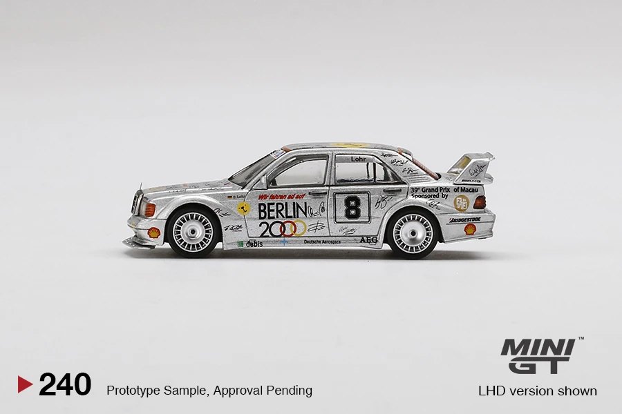 2021 Mercedes-Benz 190E 2.5-16 Evolution II #8 "Berlin" 1992 Guia Race of Macau: Image 2