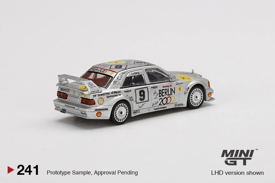 2021 Mercedes-Benz 190E 2.5-16 Evolution II #9 "Berlin" 1992 Guia Race of Macau: Image 4