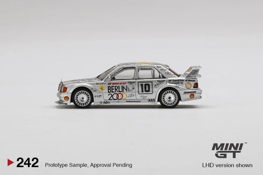 2021 Mercedes-Benz 190E 2.5-16 Evolution II #10 "Berlin" 1992 Guia Race of Macau: Image 2