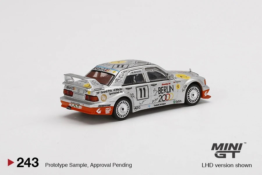 2021 Mercedes-Benz 190E 2.5-16 Evolution II #11 "Berlin" 1992 Guia Race of Macau: Image 4
