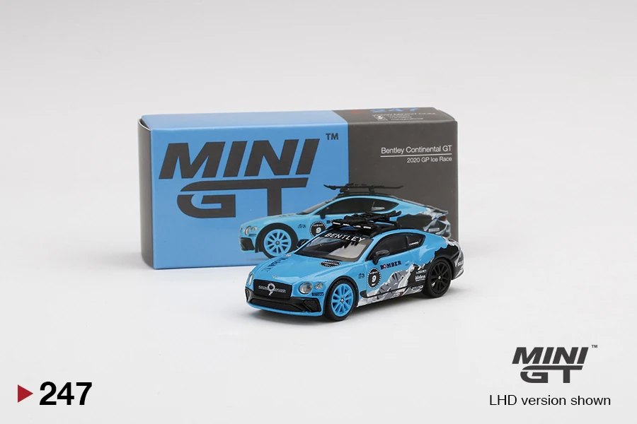 Hot Wheels Bentley Continental GT 2020 GP Ice Race