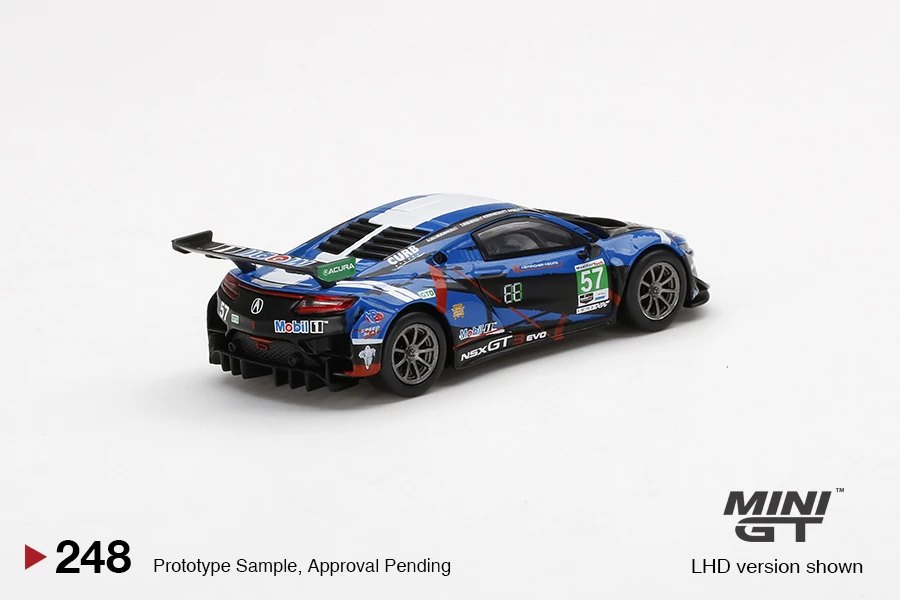 2021 Acura NSX GT3 EVO #57 2020 IMSA 24 Hrs of Daytona: Image 4
