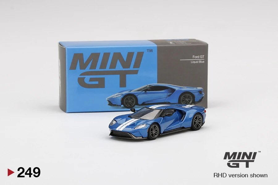 Hot Wheels Ford GT Liquid Blue