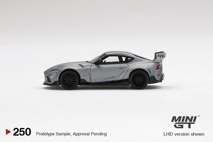 2021 Pandem Toyota GR Supra V1.0 Matte Grey Grey: Image 2