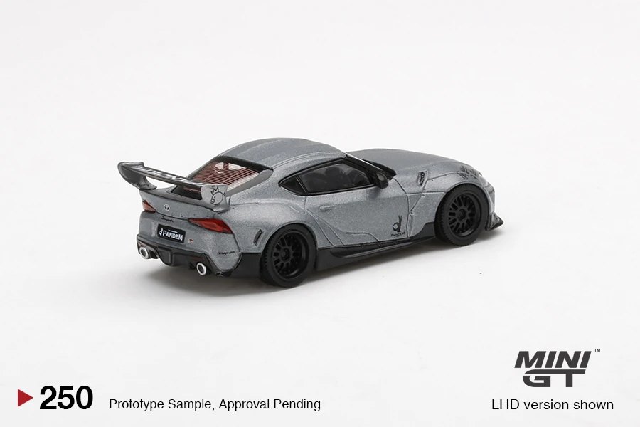 2021 Pandem Toyota GR Supra V1.0 Matte Grey Grey: Image 4