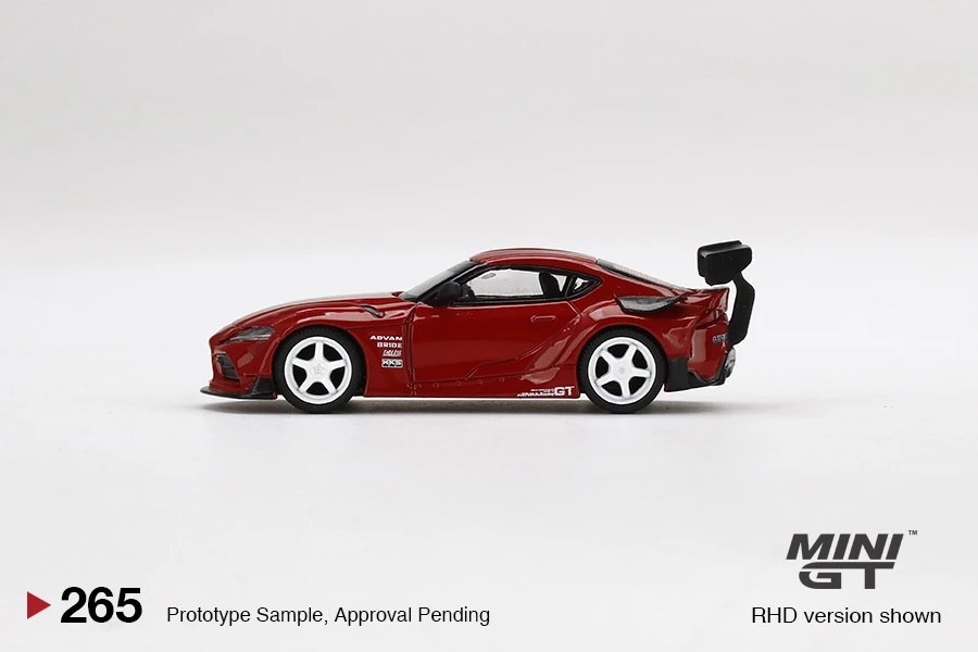 2021 HKS Toyota GR Supra Renaissance Red Red: Image 2