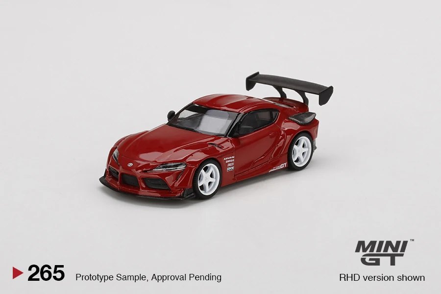 2021 HKS Toyota GR Supra Renaissance Red Red: Image 3