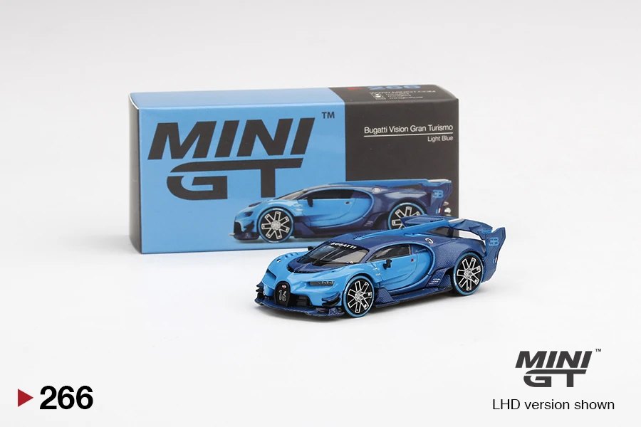Hot Wheels Bugatti Vision Gran Turismo Light Blue