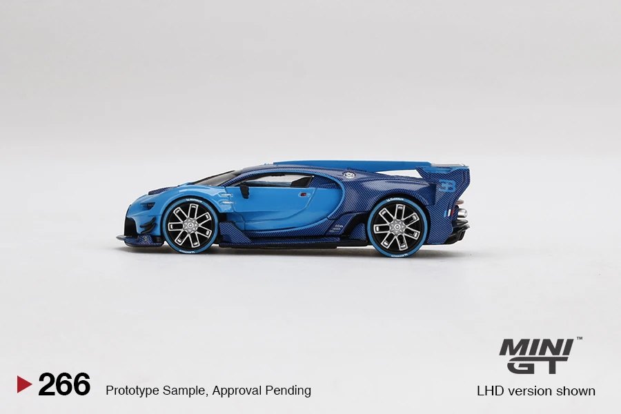2021 Bugatti Vision Gran Turismo Light Blue Blue: Image 2