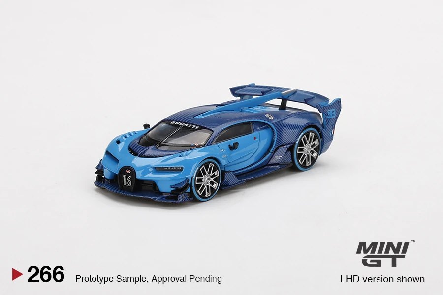 2021 Bugatti Vision Gran Turismo Light Blue Blue: Image 3