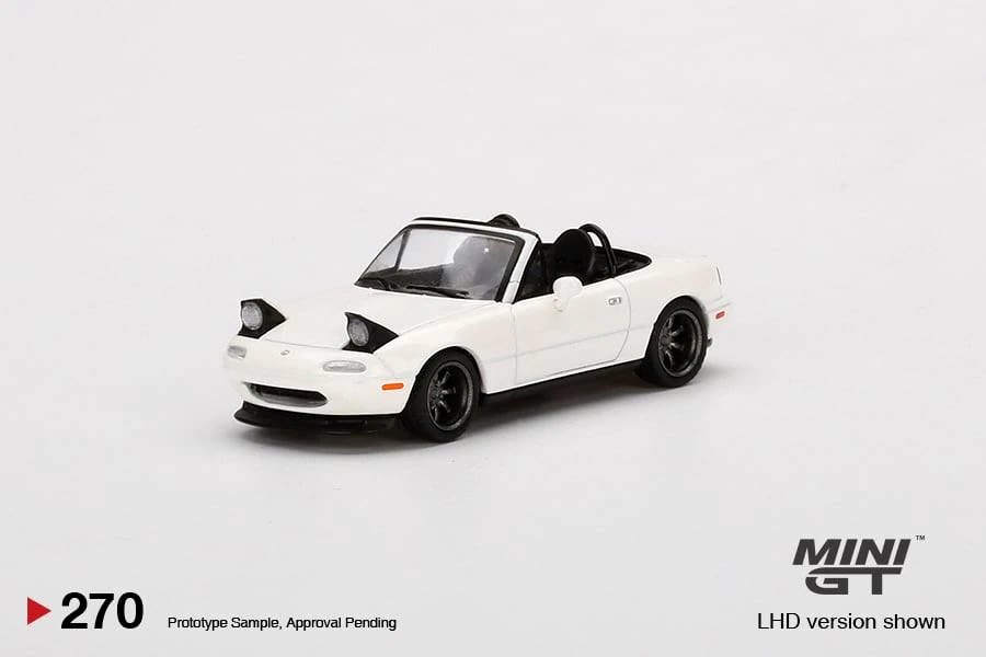 2021 Mazda Miata MX-5 (NA) Tuned Version Classic White - Fred's Garage Special White: Image 3