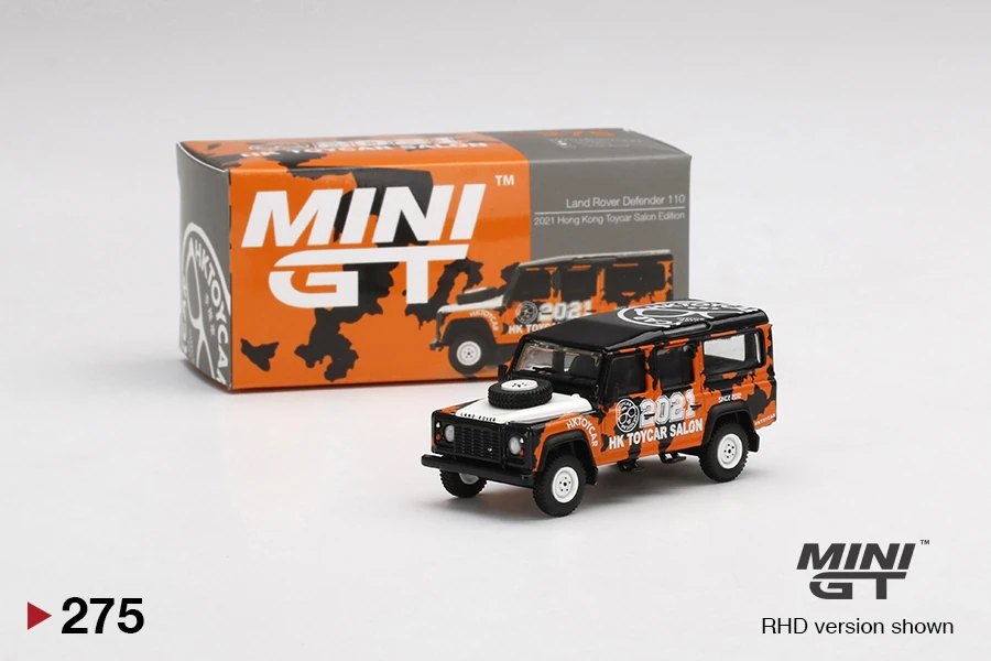 Hot Wheels Land Rover Defender 110 2021 Hong Kong Toycar Salon Edition