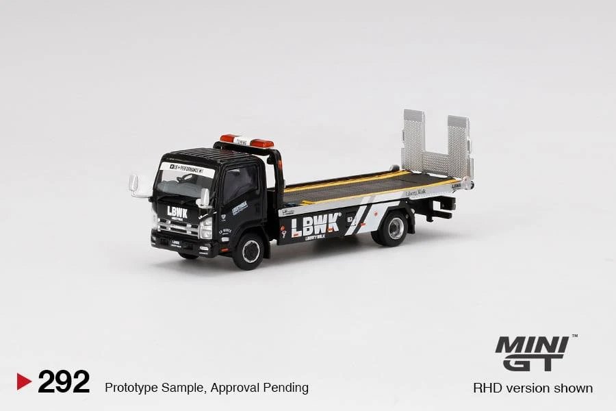 2021 Isuzu N-Series Vehicle Transporter LBWK Black Black: Image 3