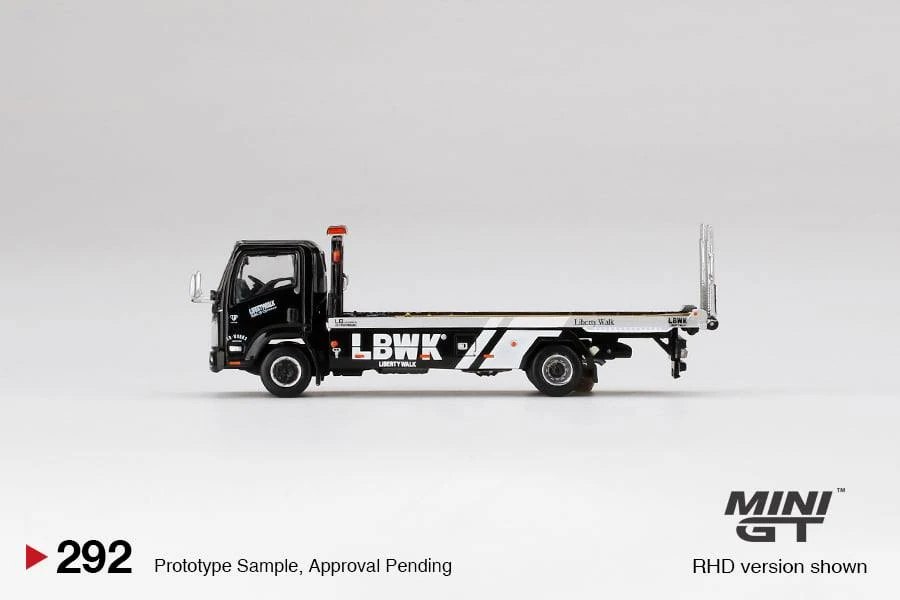 2021 Isuzu N-Series Vehicle Transporter LBWK Black Black: Image 2