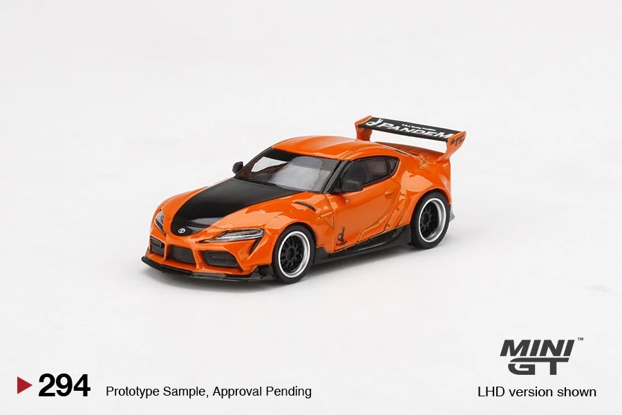 2021 Pandem Toyota GR Supra V1.0 Orange Orange: Image 3