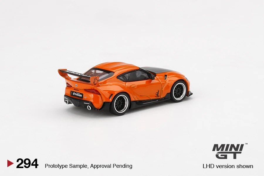 2021 Pandem Toyota GR Supra V1.0 Orange Orange: Image 4