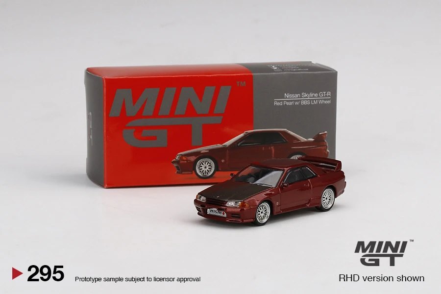 Hot Wheels Nissan GT-R (R32) Red Pearl w/ BBS LM Wheel
