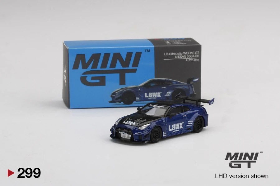 Hot Wheels LB-Silhouette WORKS GT NISSAN 35GT-RR Ver.2 LBWK Blue