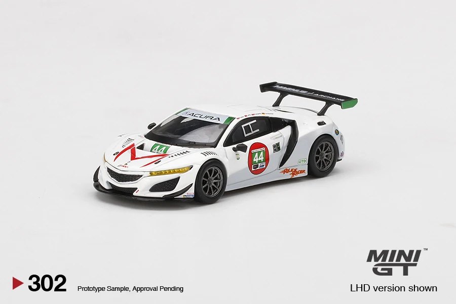 2022 Acura NSX GT3 EVO #44 Magnus Racing 2021 IMSA Daytona 24 Hrs: Image 3