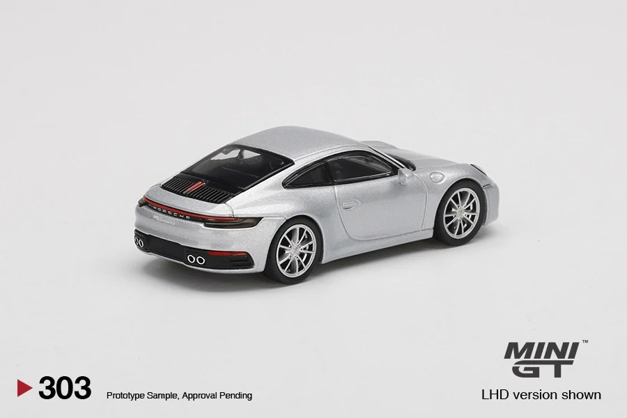 2022 Porsche 911 (992) Carrera 4S GT Silver Metallic Silver: Image 4