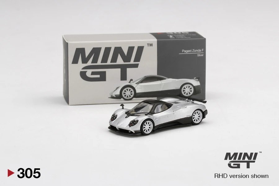 Hot Wheels Pagani Zonda F Silver