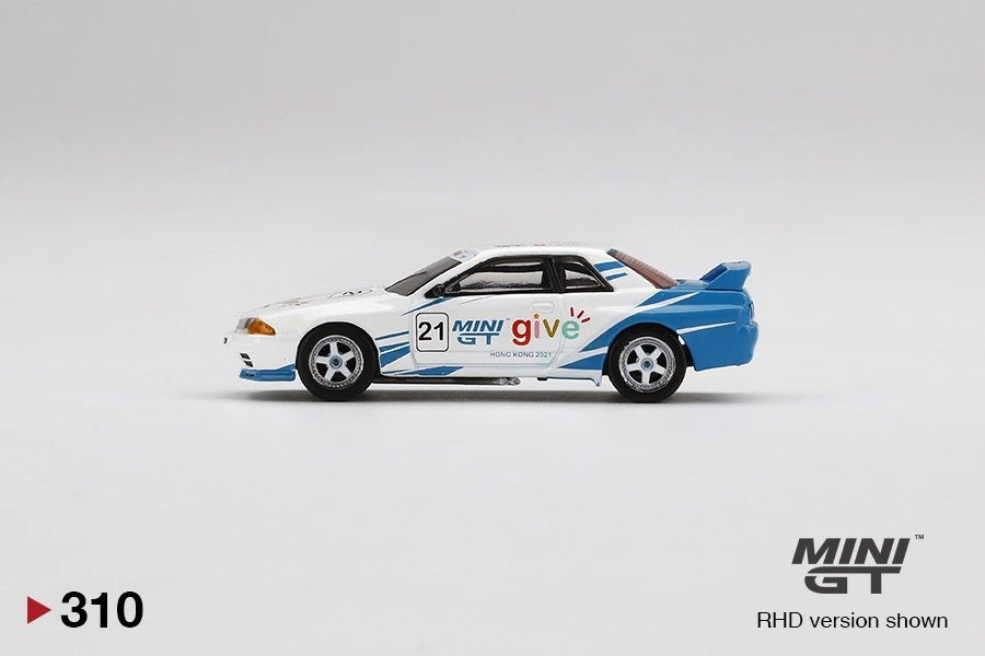 2021 Nissan Skyline GT-R R32 Gr. A #21 MINI GT GIVE 2021 HK Edition: Image 2