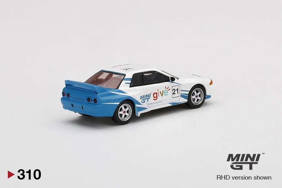 2021 Nissan Skyline GT-R R32 Gr. A #21 MINI GT GIVE 2021 HK Edition: Image 4