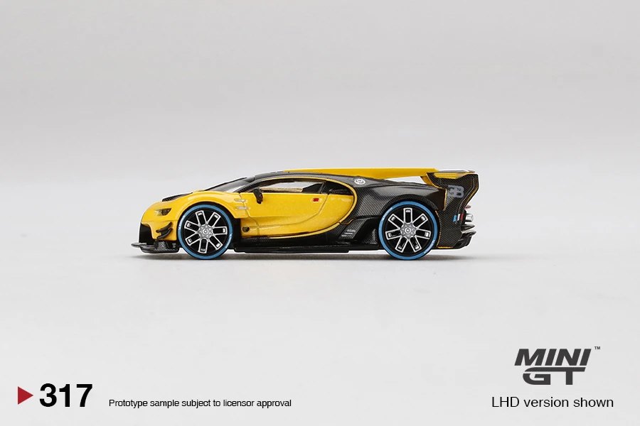 2022 Bugatti Vision Gran Turismo Yellow Yellow: Image 2