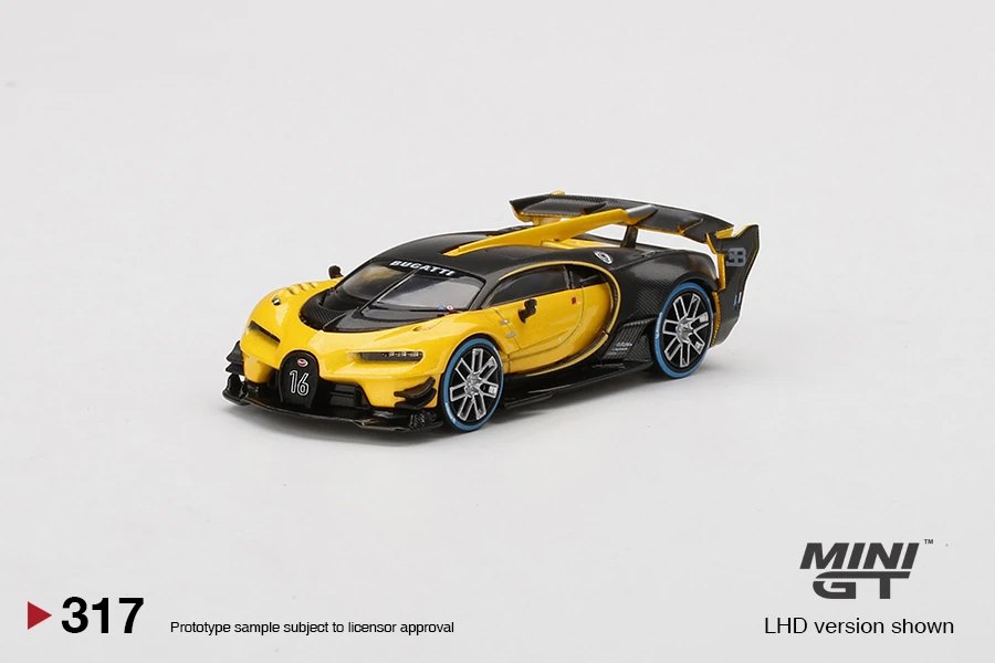 2022 Bugatti Vision Gran Turismo Yellow Yellow: Image 3