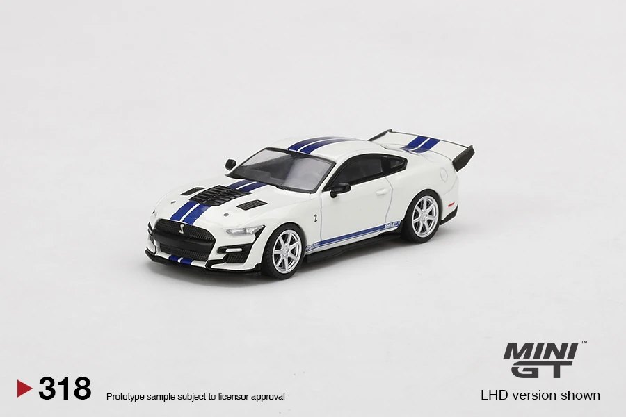 Hot Wheels Shelby GT500 Dragon Snake Concept Oxford White