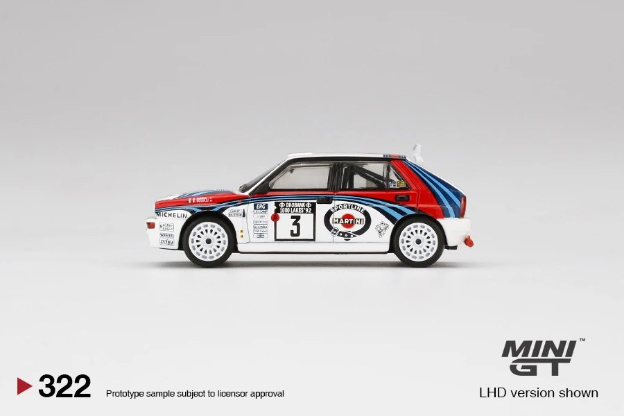 2022 Lancia Delta HF Integrale Evoluzione 1992 Rally 1000 Lakes Winner #3: Image 2