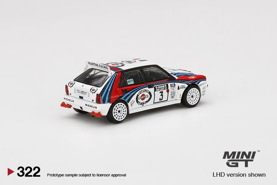 2022 Lancia Delta HF Integrale Evoluzione 1992 Rally 1000 Lakes Winner #3: Image 4