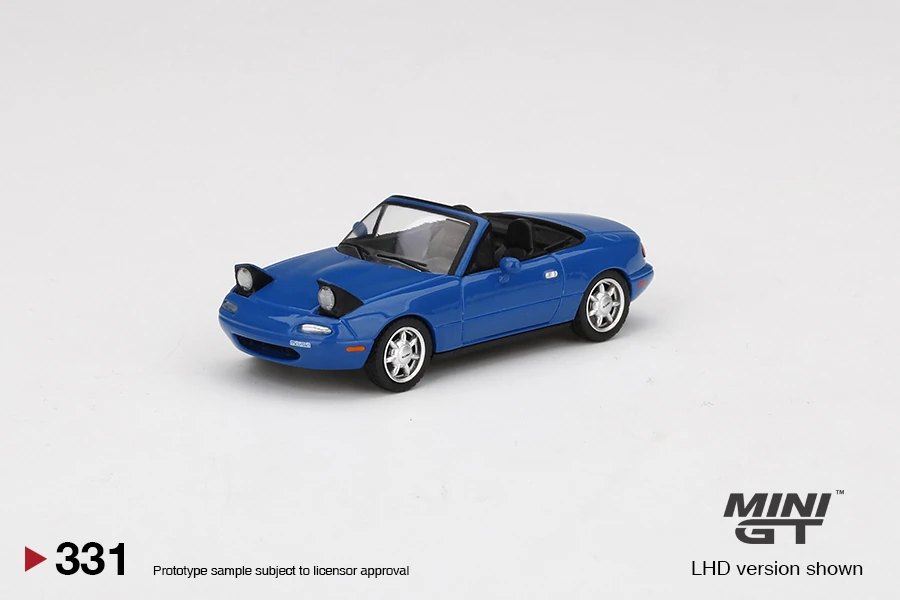 2022 Mazda Miata MX-5 (NA) Mariner Blue Headlight Up Blue: Image 3